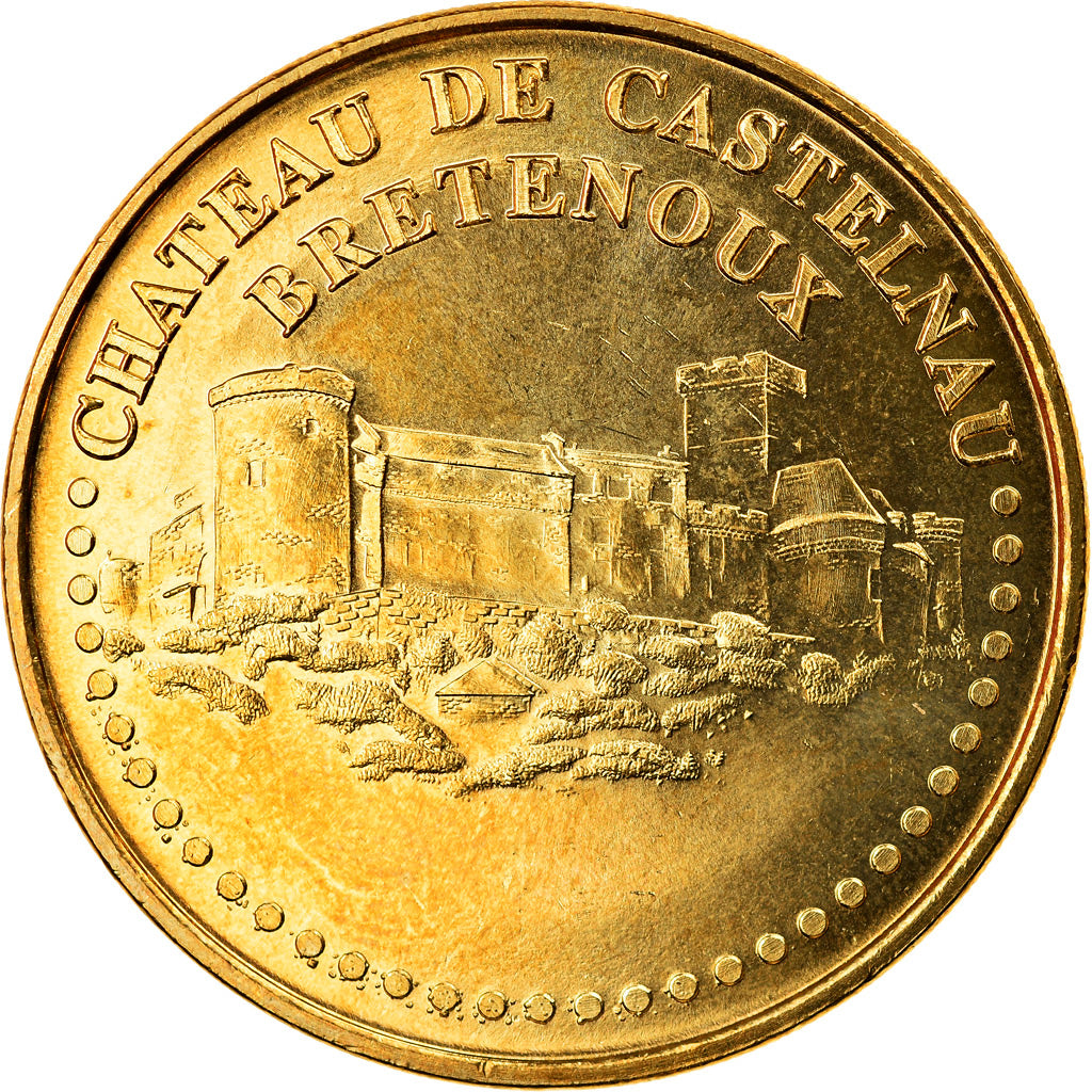 Francja, Token, Żeton turystyczny, Prudhomat - Château n°2, Sztuka i Kultura