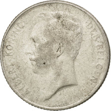 BELGIUM, Franc, 1914, KM #73.1, EF(40-45), Silver, 23, 4.99