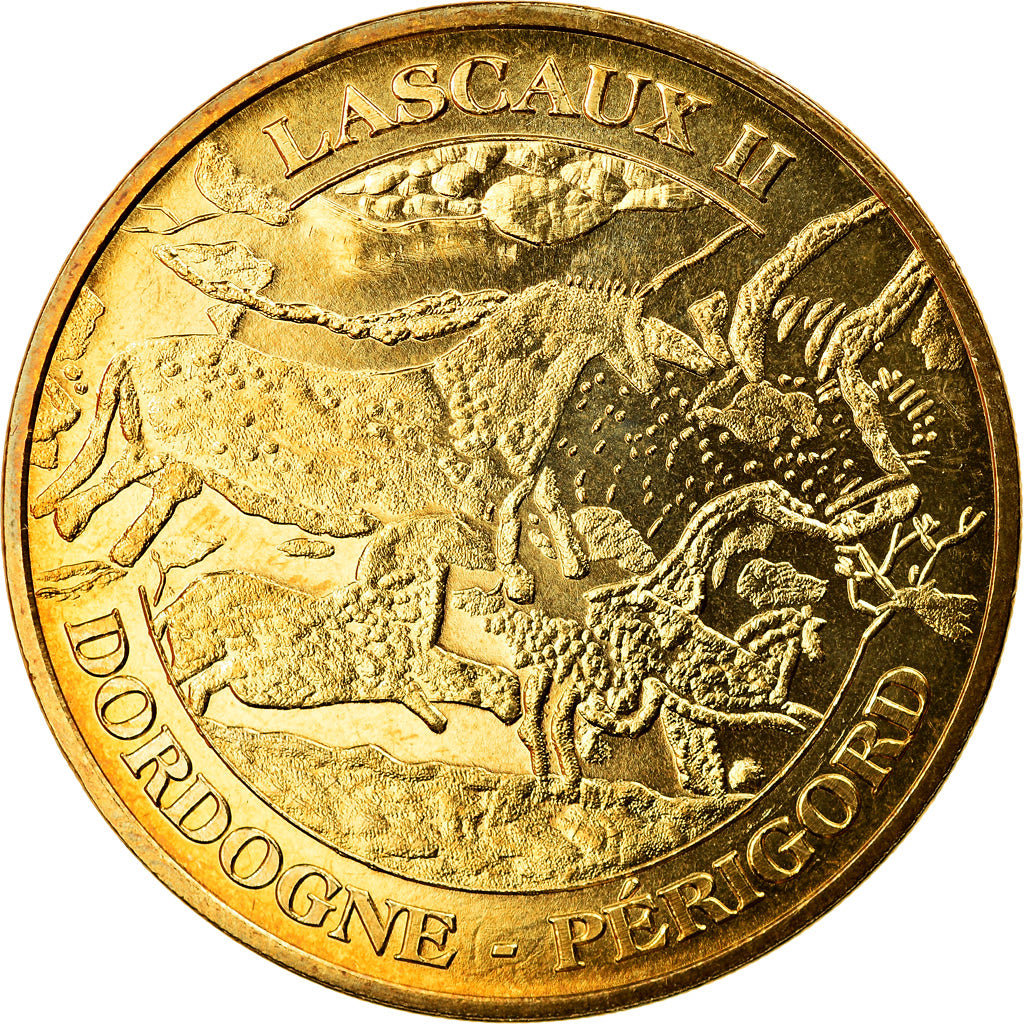 Francia, Token, Jetón turístico, MONTIGNAC - Lascaux II - n°2, Arts &