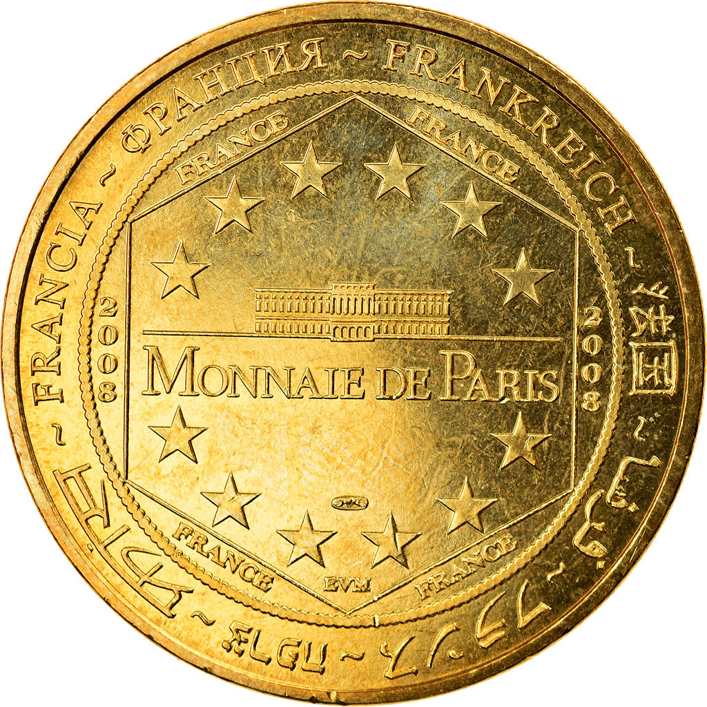 Francia, Token, Touristic token, Le Bugue - aquarium n°2, Arts & Culture, 2008