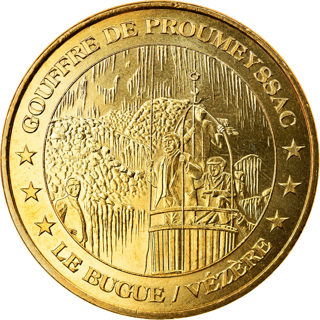 França, Token, Token turístico, Audrix - Gouffre de Proumeyssac n° 3, Artes e