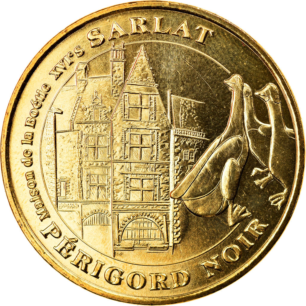 Francia, Token, Touristic token, 24/ Sarlat - Maison de la Boétie, Arts &