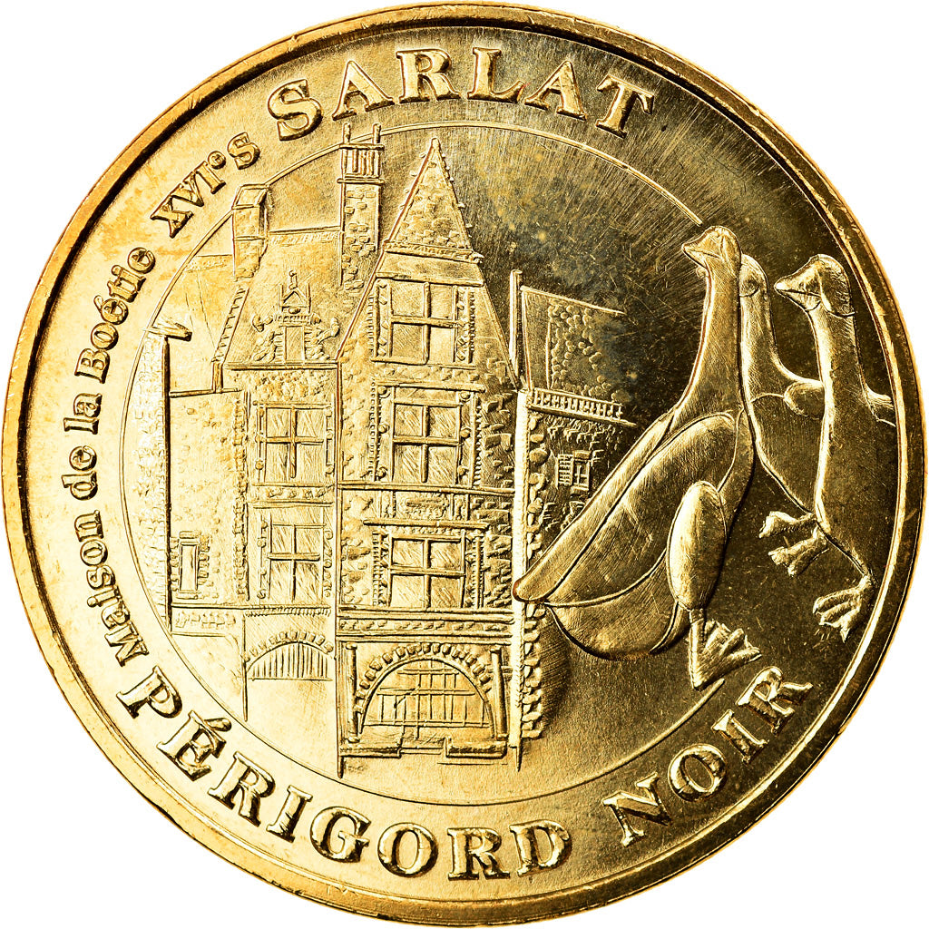 Francia, Token, Touristic token, 24/ Sarlat - Maison de la Boétie, Arts &