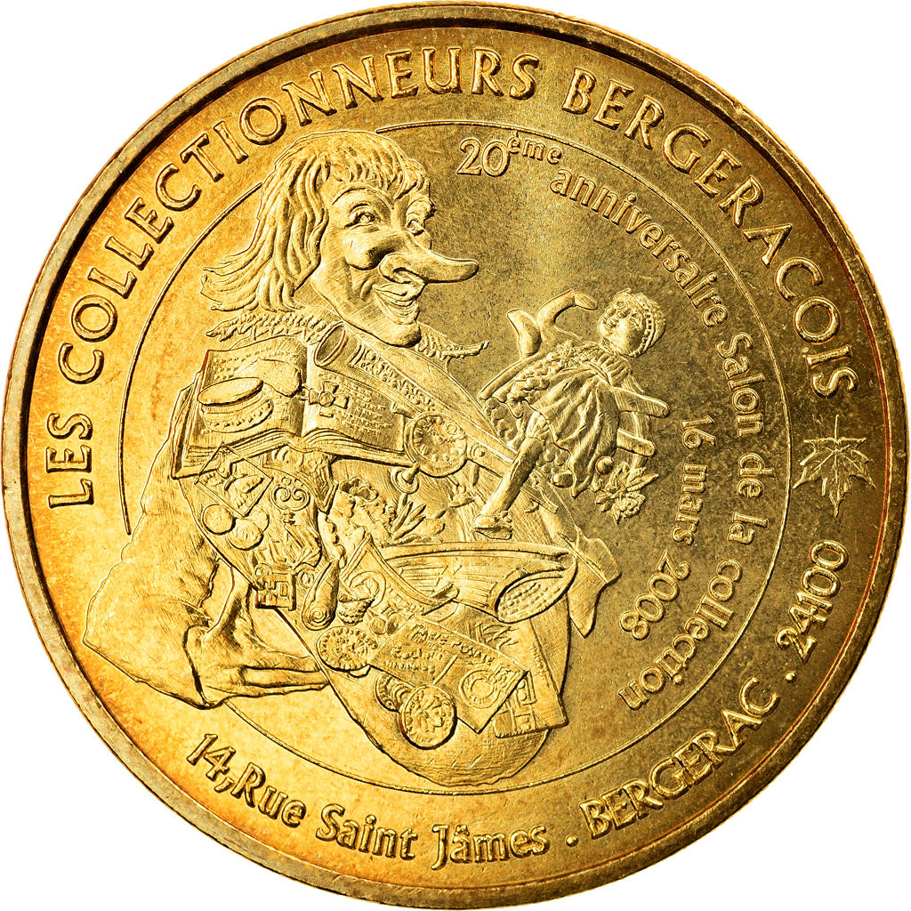 Francia, Token, Touristic token, Bergerac - Les Collectionneurs n°1, Arts &
