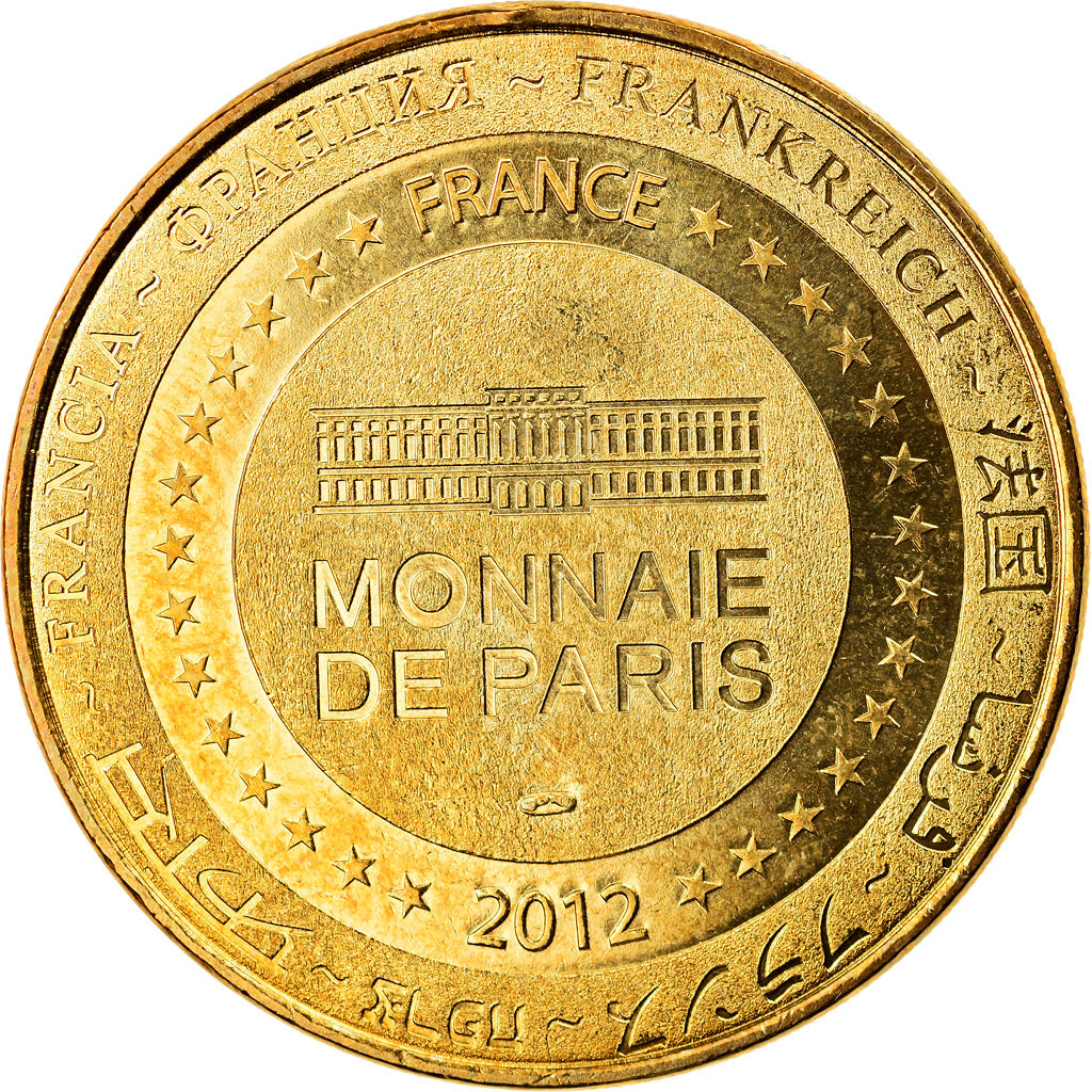 Francia, Token, Jetón turístico, Biron - Le château n°2, Arts & Culture