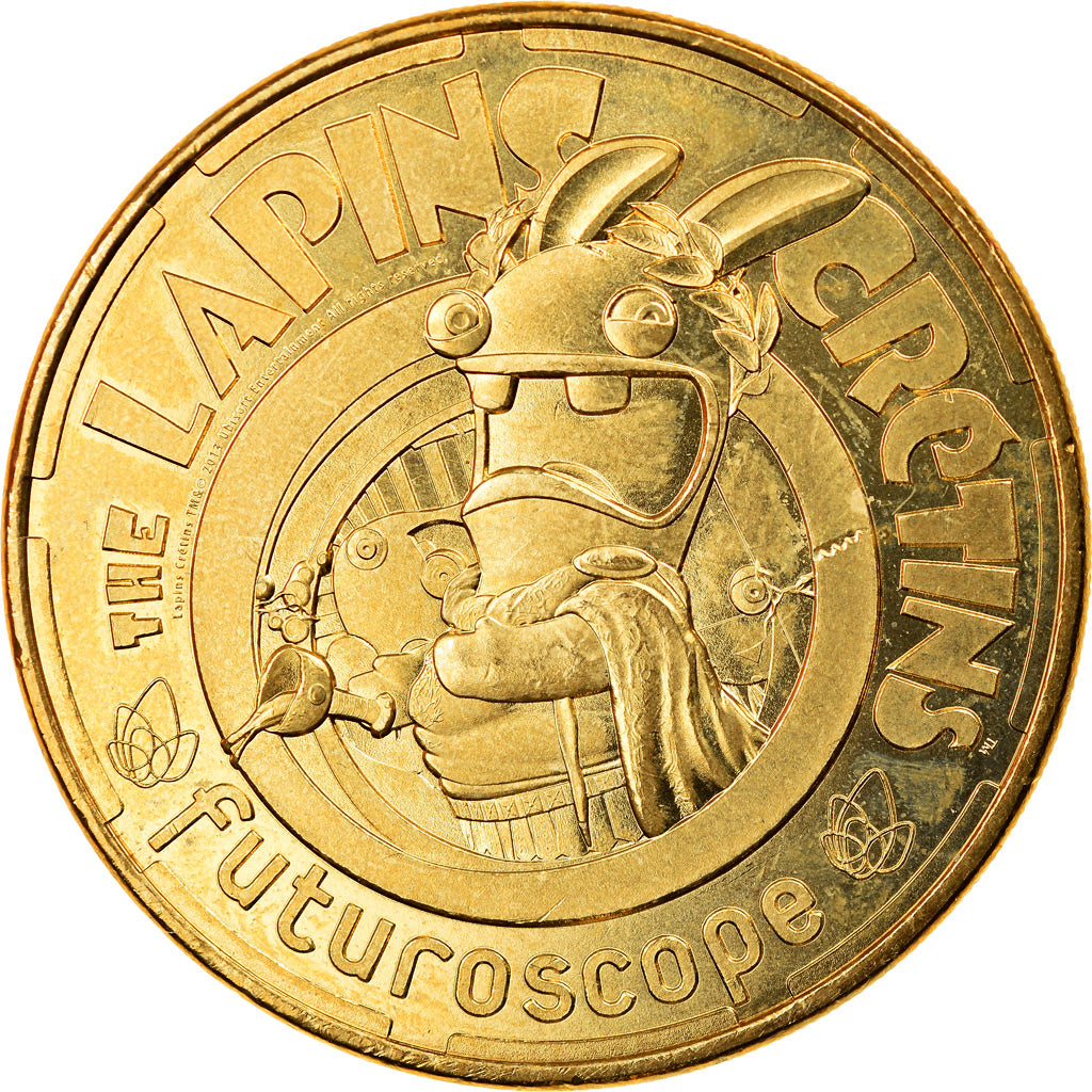 France, Token, Touristic token, Jaunay-Clan  Futuroscope n°17, Arts & Culture