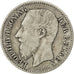 BELGIUM, Franc, 1887, KM #29.2, F(12-15), Silver, 4.86