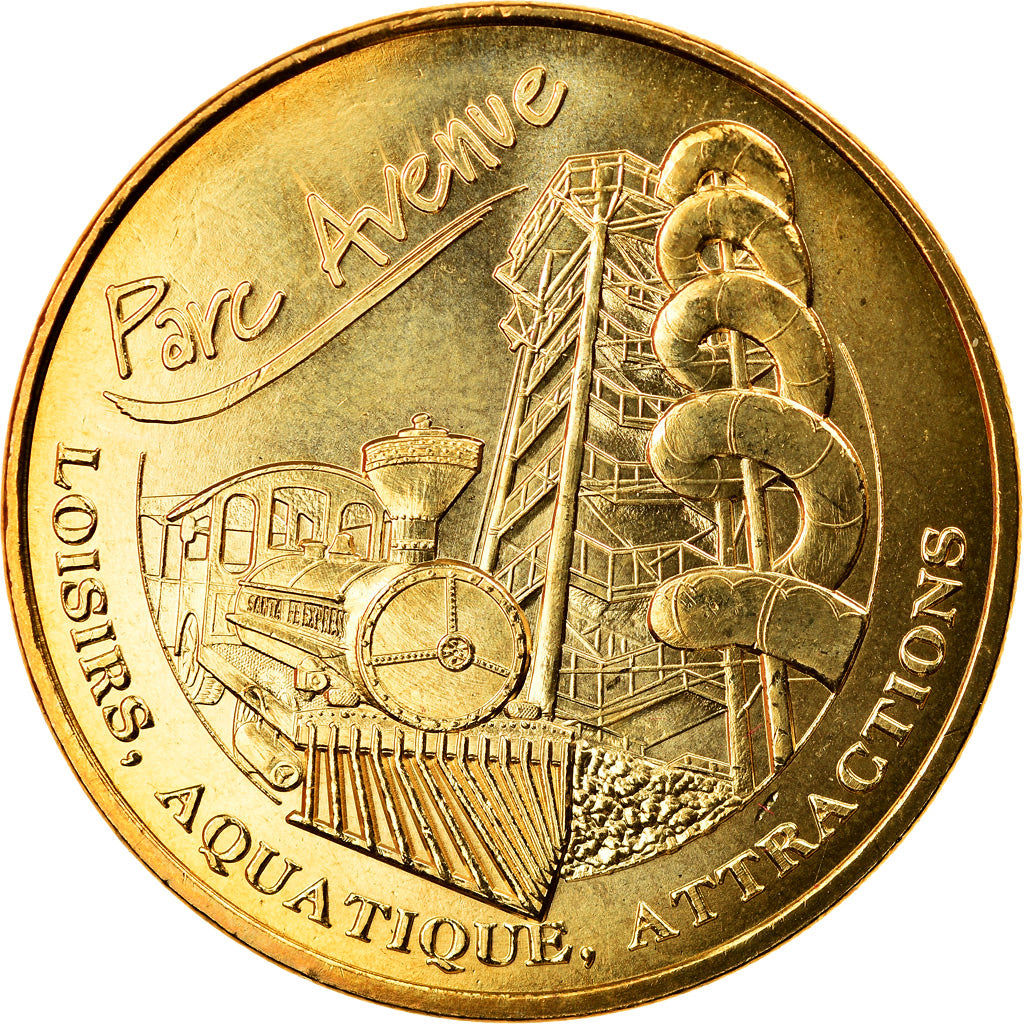Francia, Token, Touristic token, Lanas -  Parc Avenue, Arts & Culture, 2011