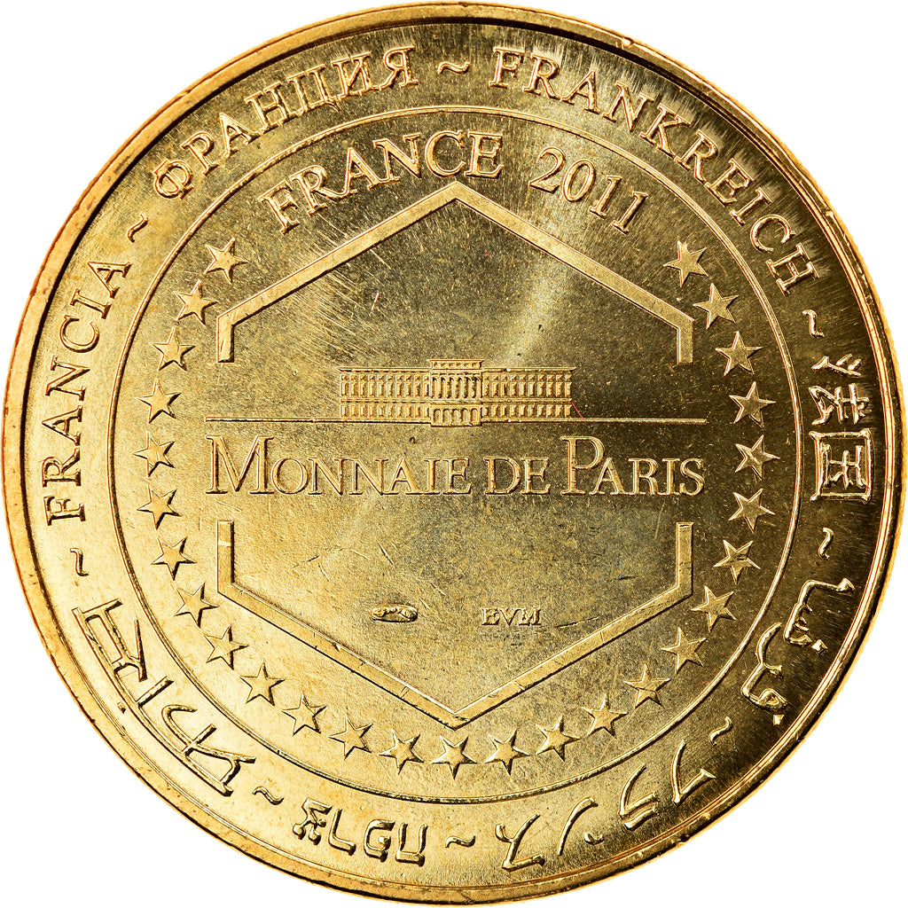 Francia, Token, Touristic token, Lanas -  Parc Avenue, Arts & Culture, 2011