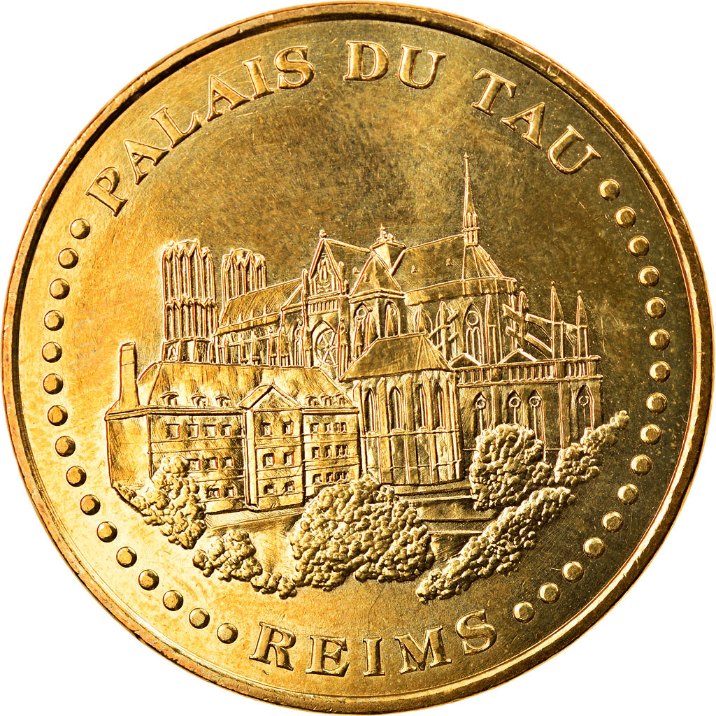 Francia, Token, Touristic token, Reims - Palais du Tau n°2, Arts & Culture