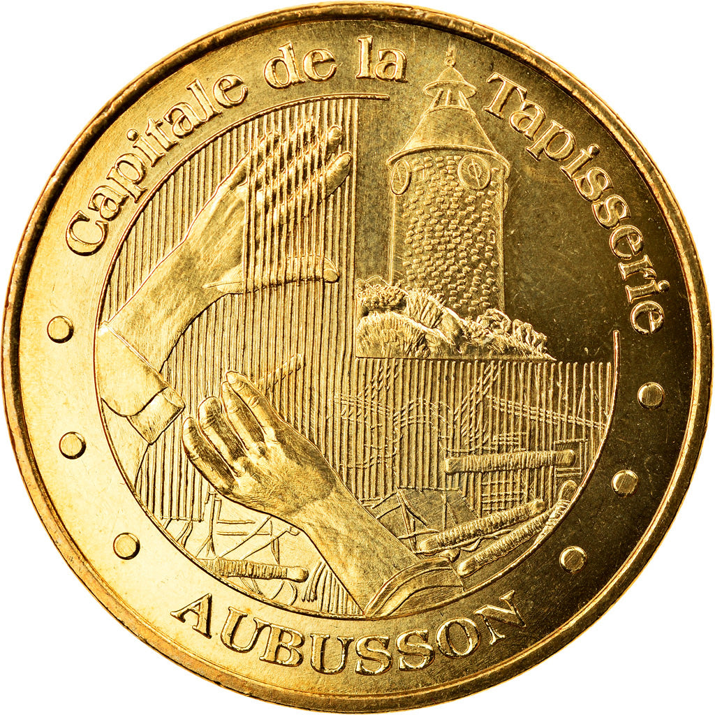 Francia, Token, Touristic token, 23/ Capitale de la Tapisserie - Aubusson, Arts