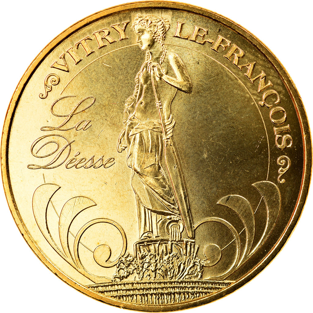 France, Jeton, Jeton Touristique, Vitry le François - Salon de la carte