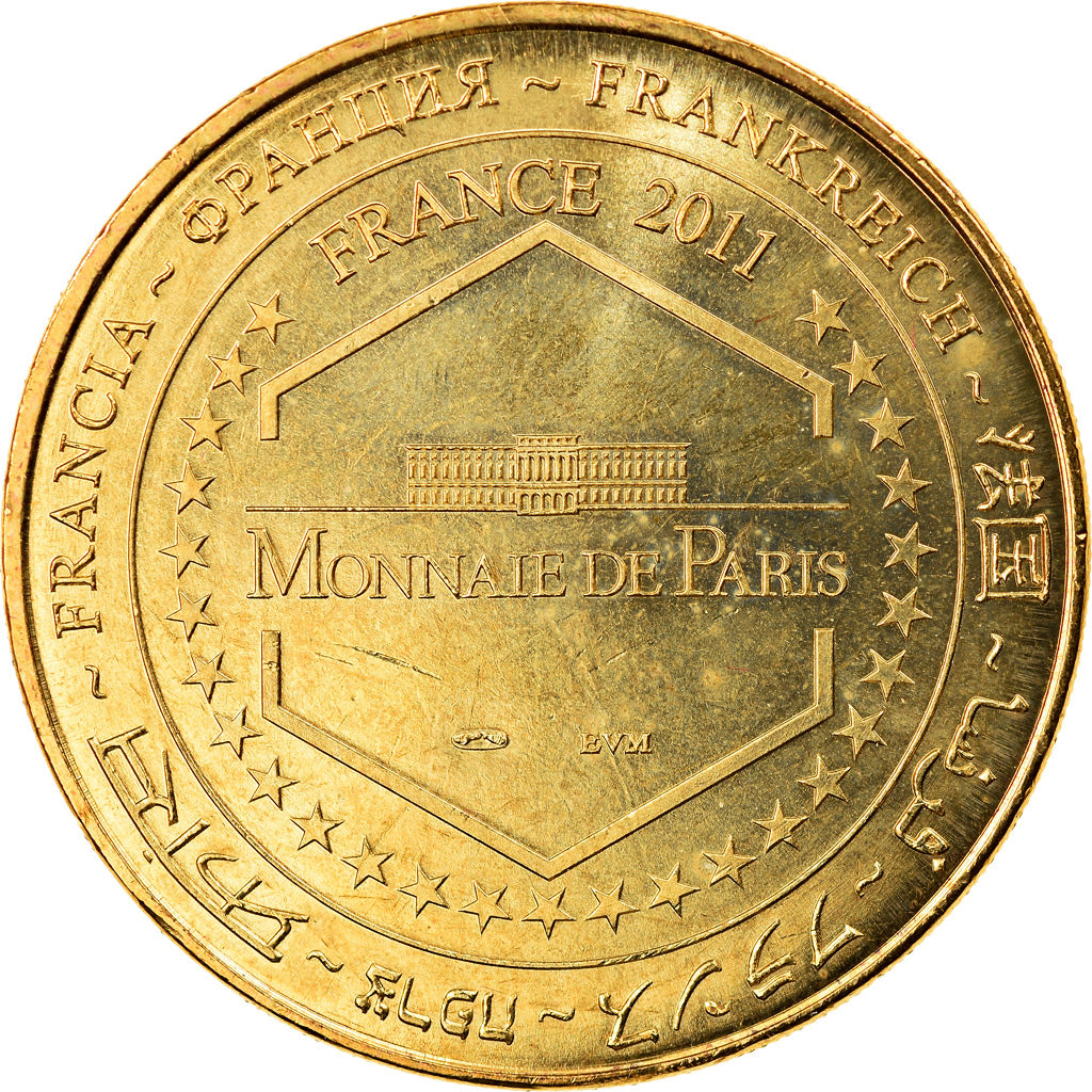 Francia, Token, Touristic token, Saint-Martin de Vésubie - Alpha - Les loups du