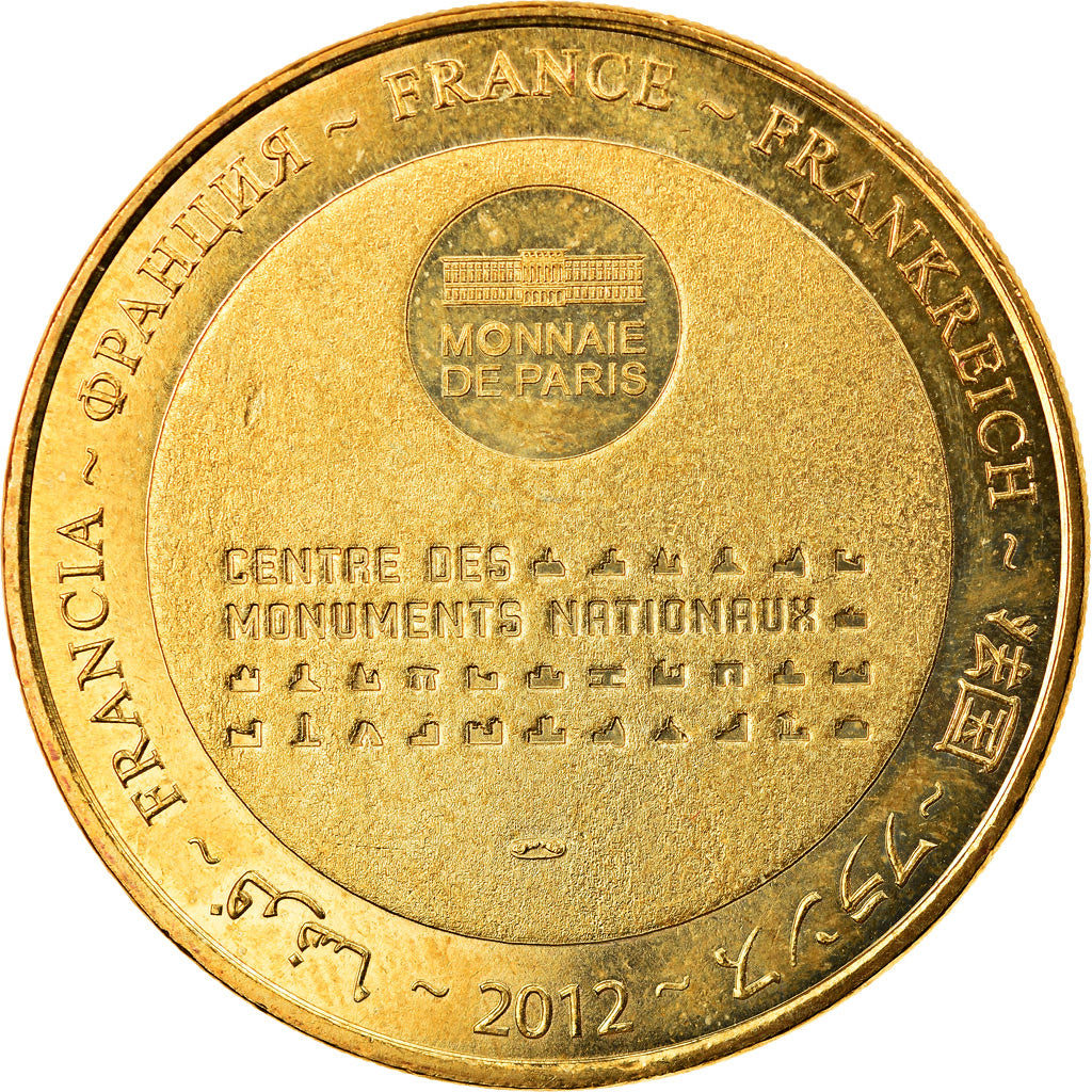 Francia, Token, Jetón turístico, Mont Dauphin, Arts & Culture, 2012, MDP, EBC