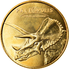 France, Token, Touristic token, Gannat - Paléopolis - Colline aux Dinosaures