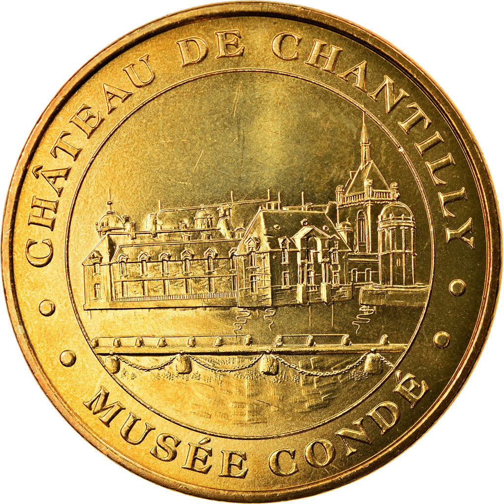 Francia, Token, Touristic token, Chantilly - Chateau n°1, Arts & Culture, 2010