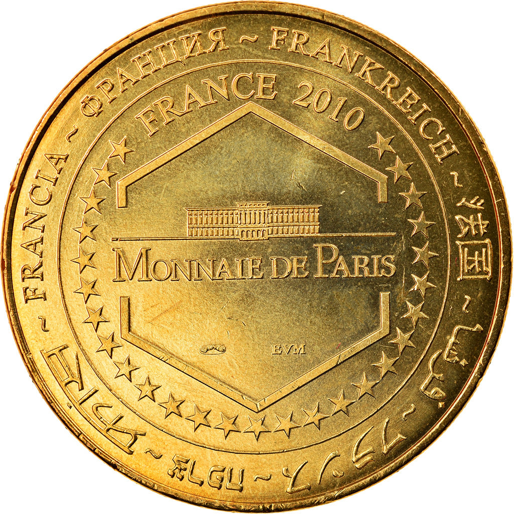 Francia, Token, Touristic token, Chantilly - Chateau n°1, Arts & Culture, 2010
