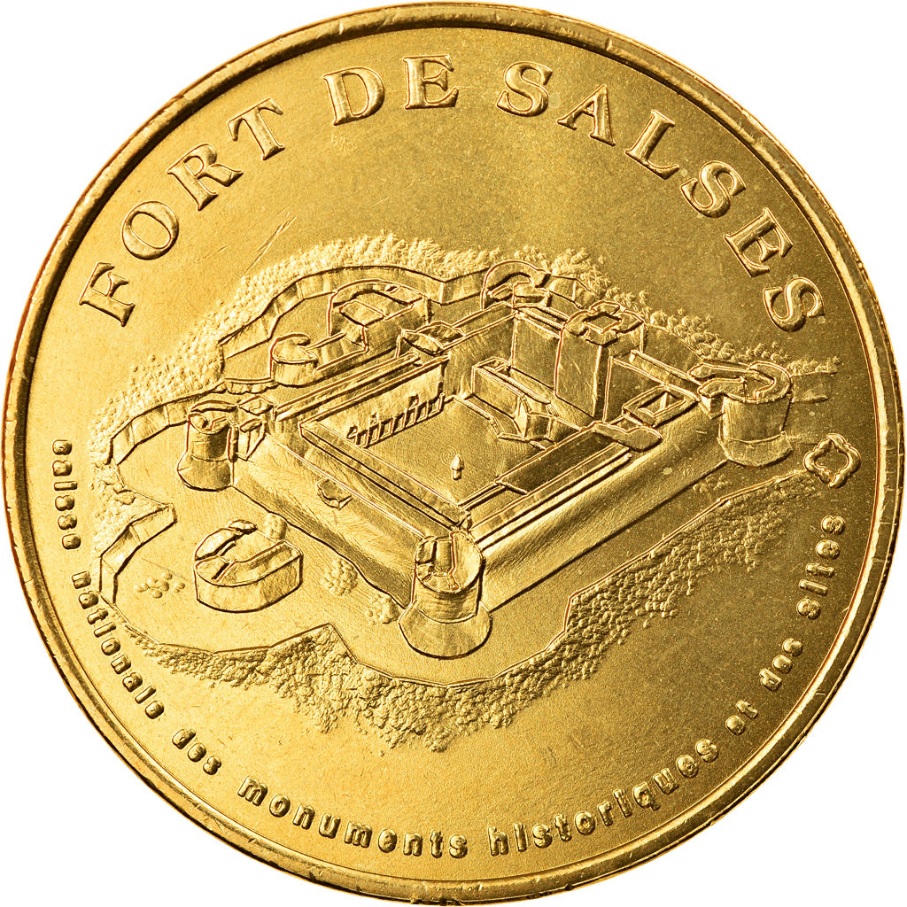 Francia, Token, Touristic token, Salses - Le Château Fort -, Arts & Culture