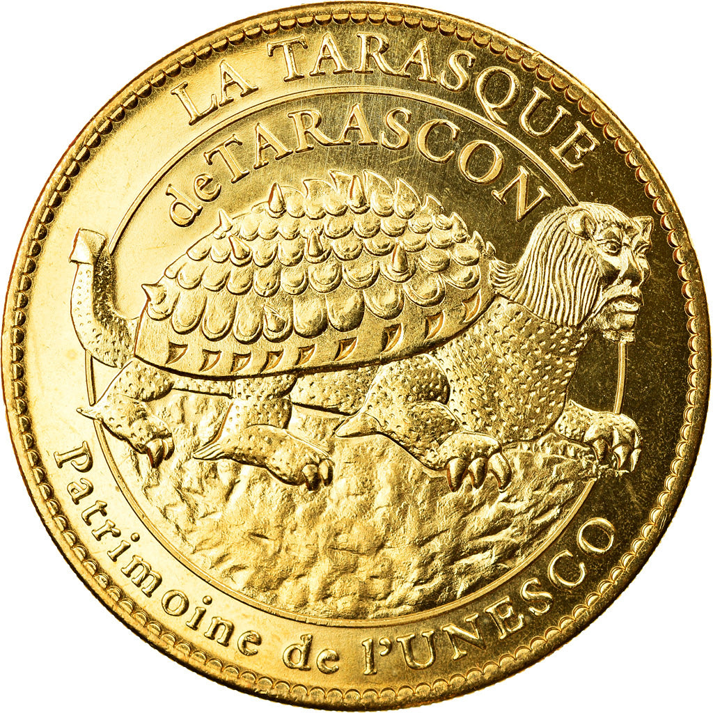 Francia, Token, Tarascon - La Tarasque, 2011, Arthus Bertrand, EBC, Aluminio y