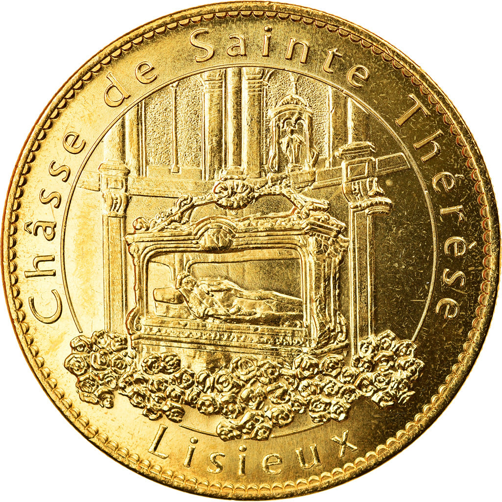 France, Token, Lisieux - Basilique - Chasse de Sainte-Thérèse, 2014, Arthus