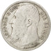BELGIUM, Franc, 1904, KM #56.1, VF(20-25), Silver, 23, 4.92