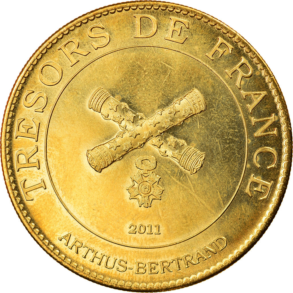 Frankrijk, Token, Amboise - L'homme vitruvien, 2011, Arthus Bertrand, PR