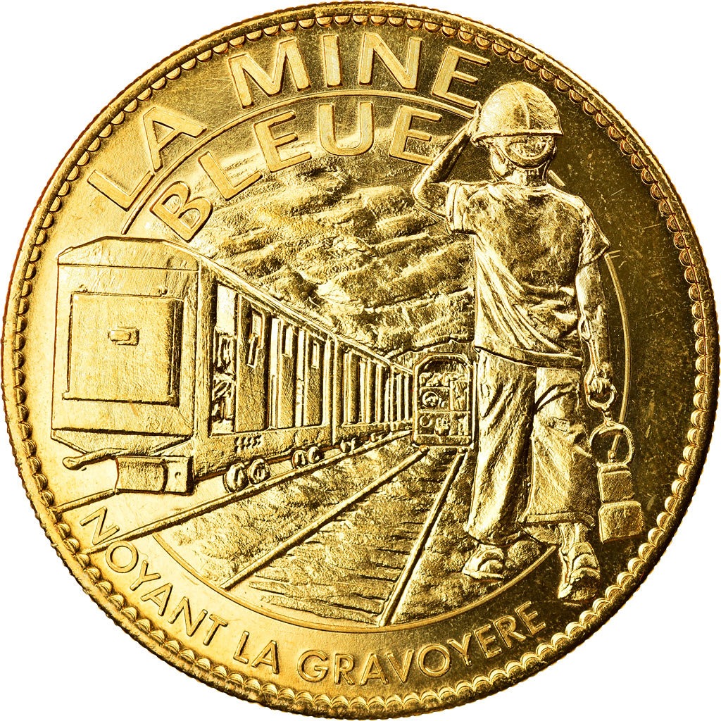 France, Token, Noyant-la-Gravoyere - la mine bleue, 2010, Arthus Bertrand