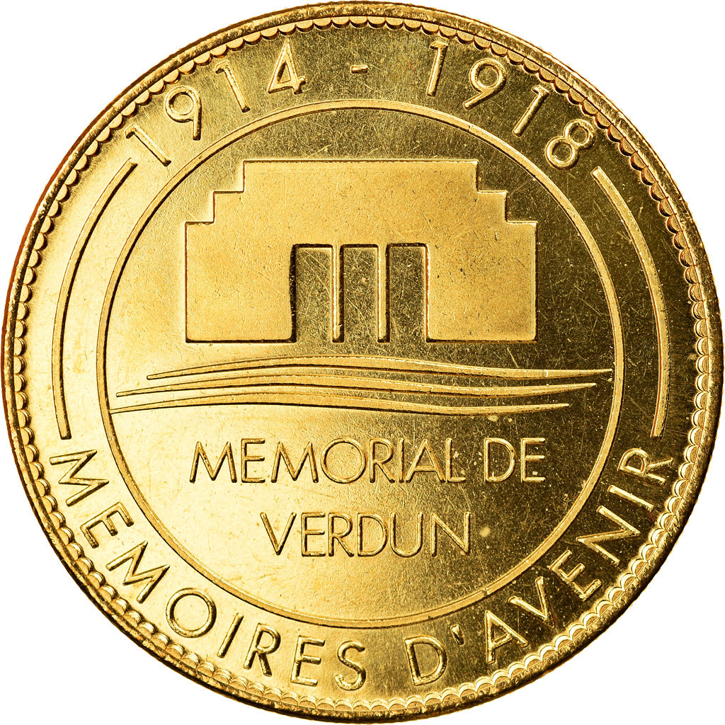 France, Jeton, Fleury devant Douaumont - Mémorial de Verdun - Mémoires