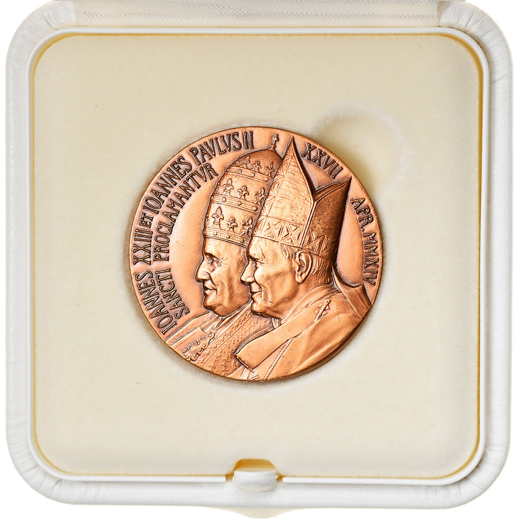 Vatican, Médaille, Canonisation de Jean XXIII et Jean-Paul II, Religions &