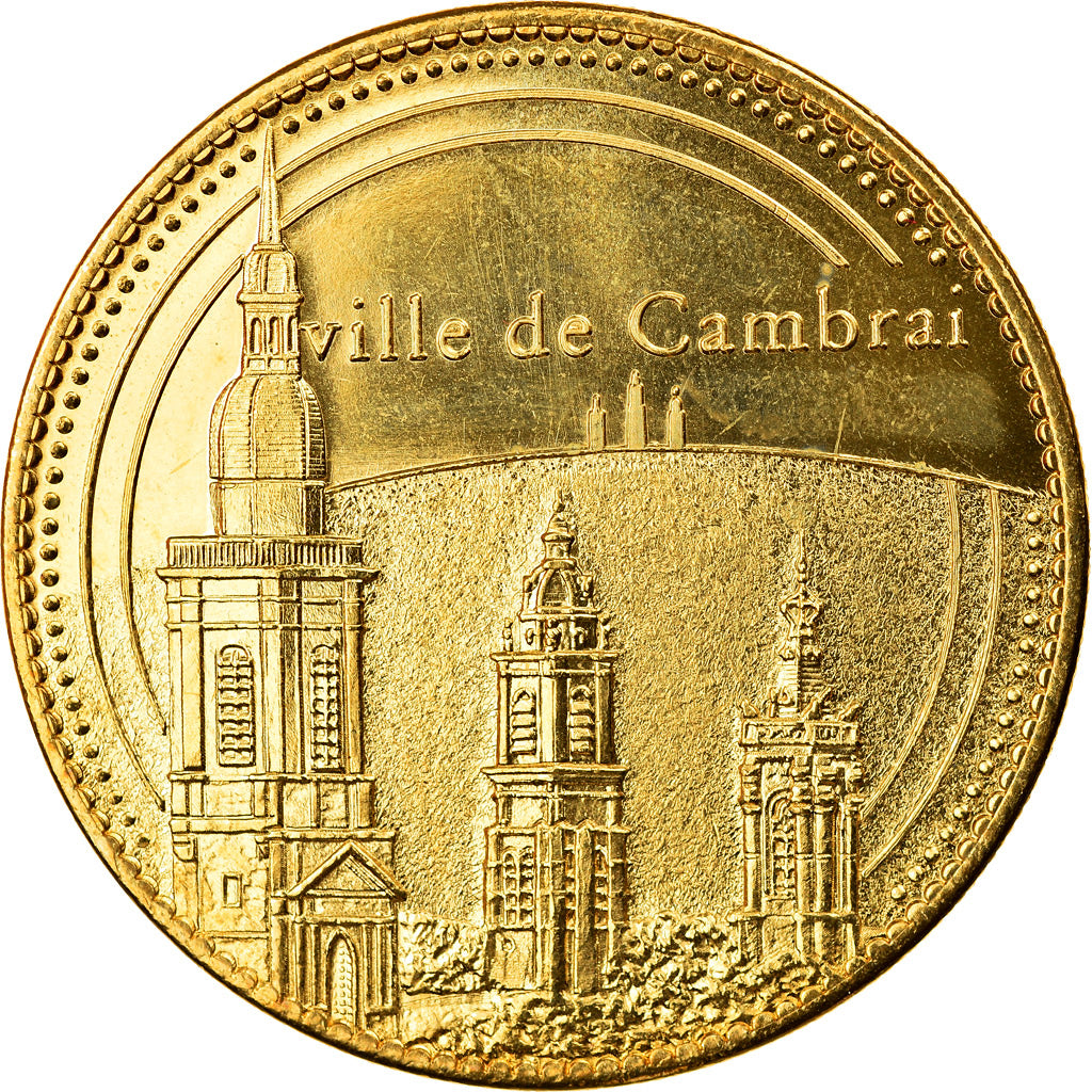 France, Token, Ville de Cambrai, 2011, Arthus Bertrand, AU(55-58), Cupro-nickel