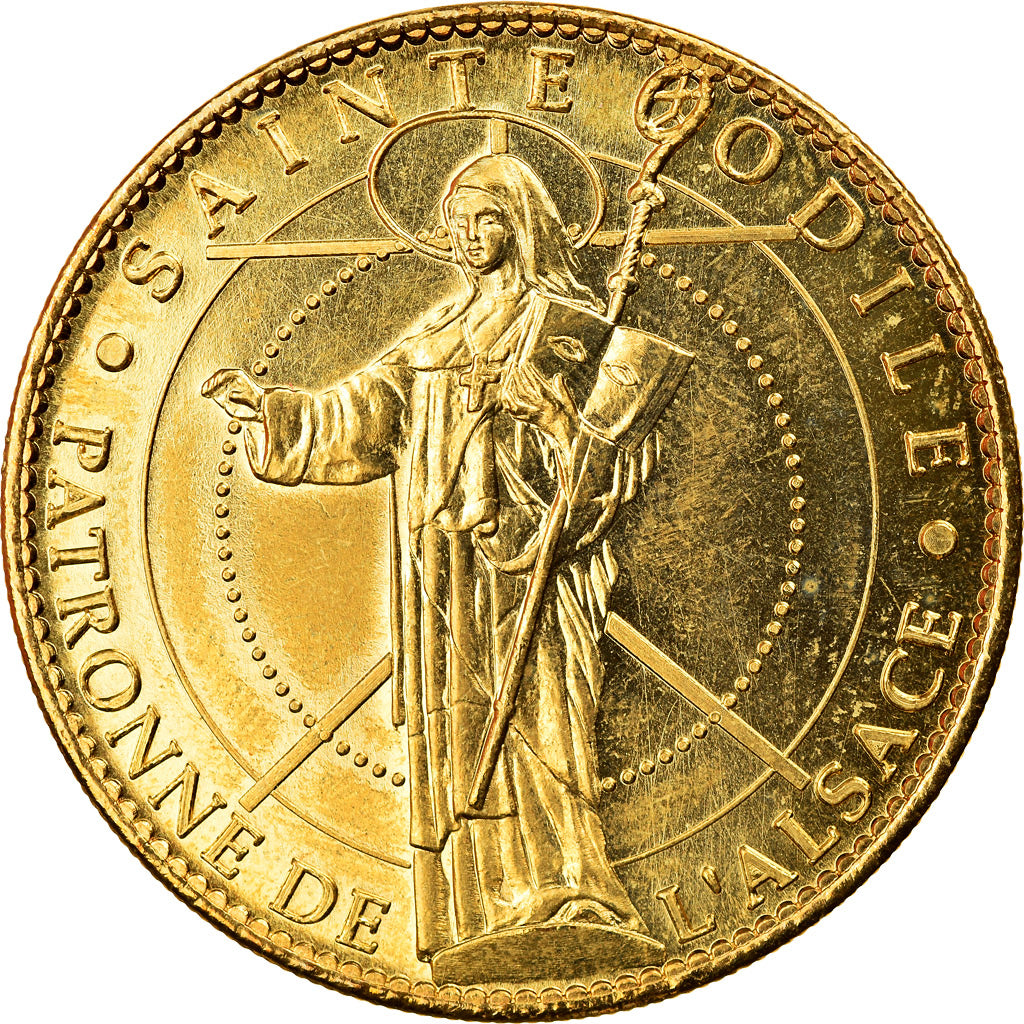 France, Jeton, Ottrot - Sainte Odile patronne d'Alsace, 2010, Arthus Bertrand