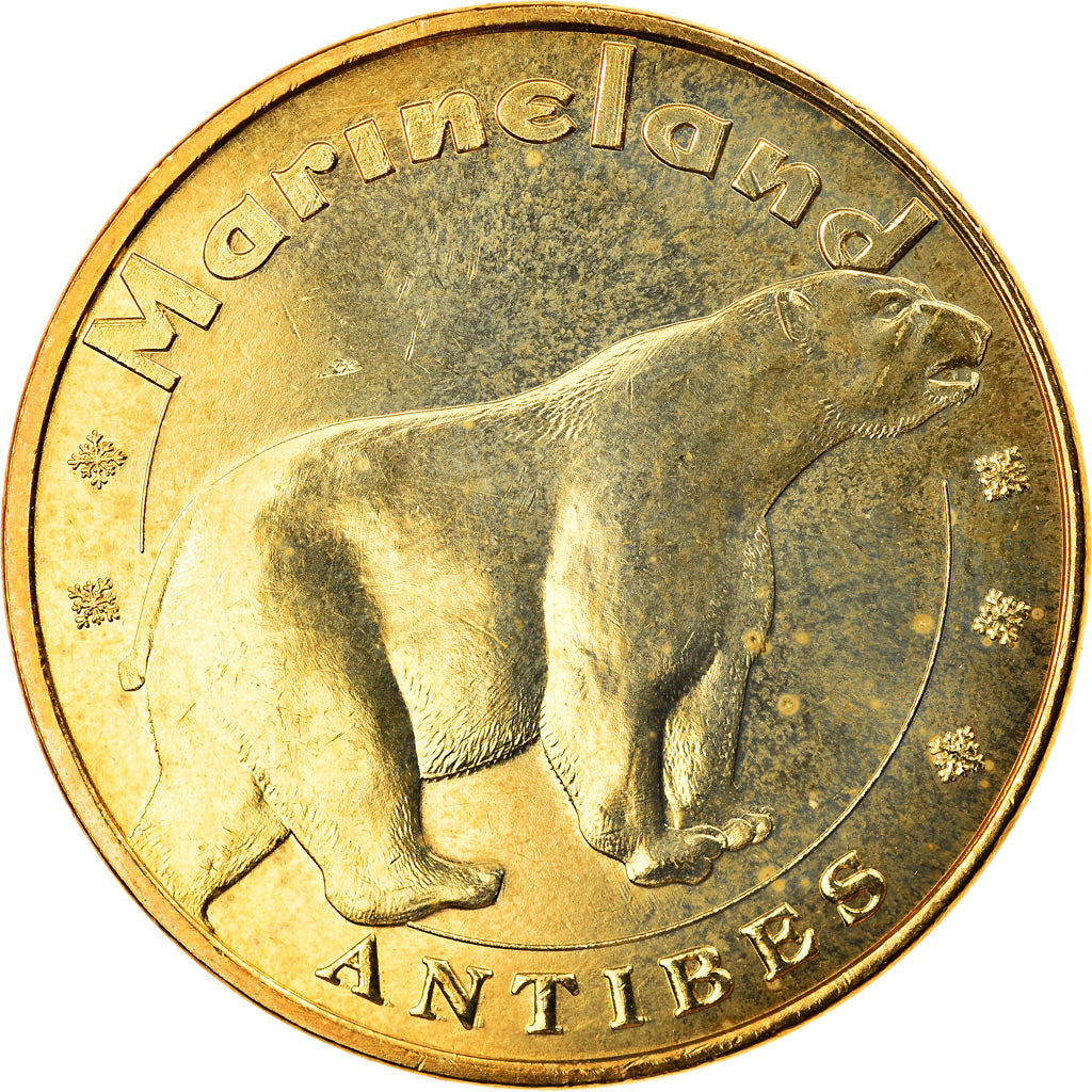 Francia, Token, Touristic token, Antibes - Marineland n°7, Arts & Culture