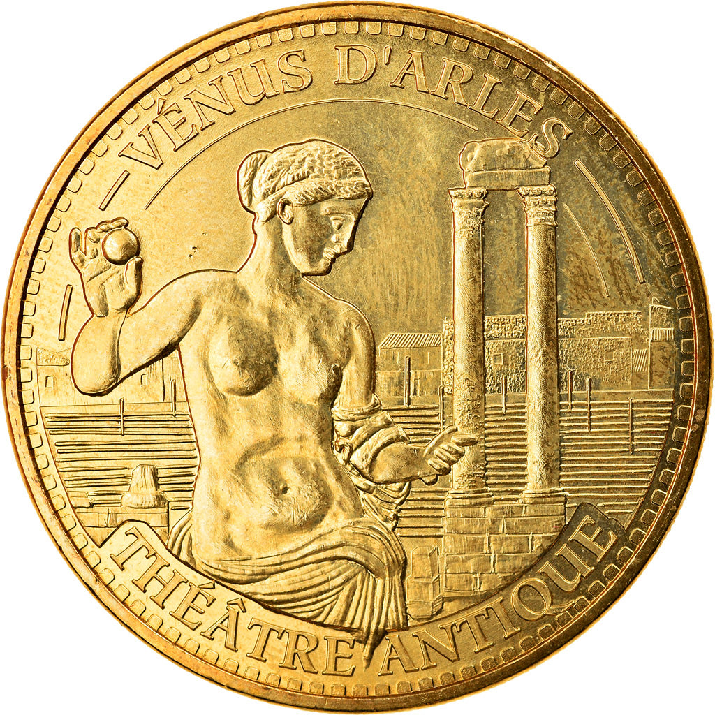 Francia, Token, Touristic token, Arles - Le Théâtre Antique n°3- Vénus, Arts