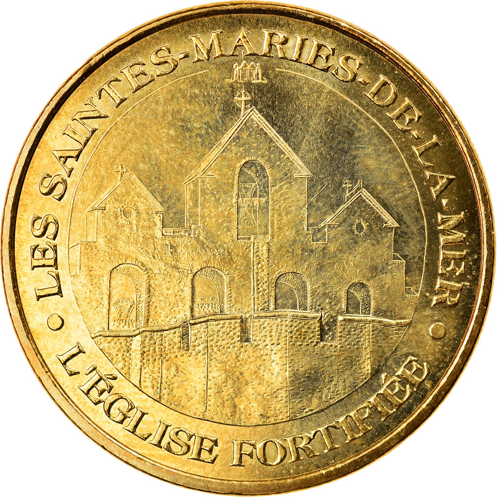 Francia, Token, Touristic token, Les Saintes Maries de la Mer - Eglise
