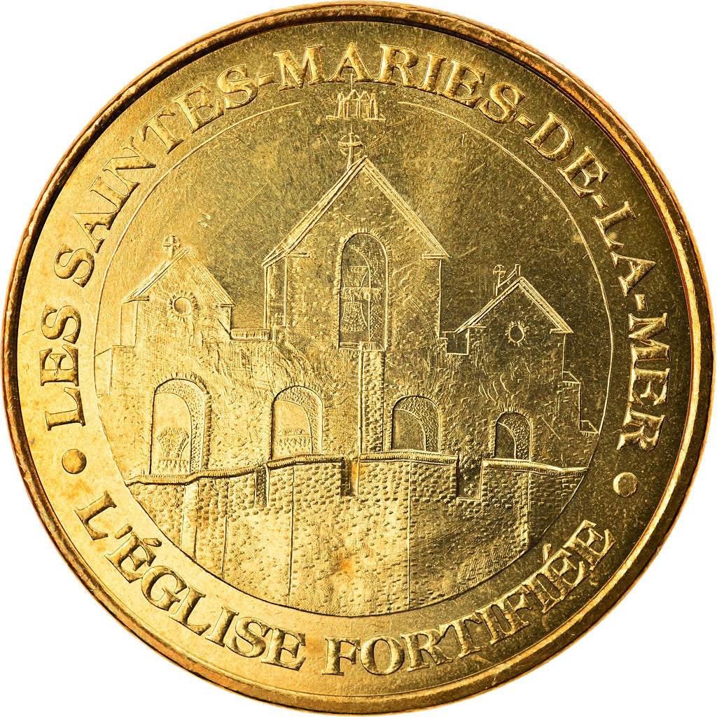 Francia, Token, Touristic token, Les Saintes Maries de la Mer - Eglise