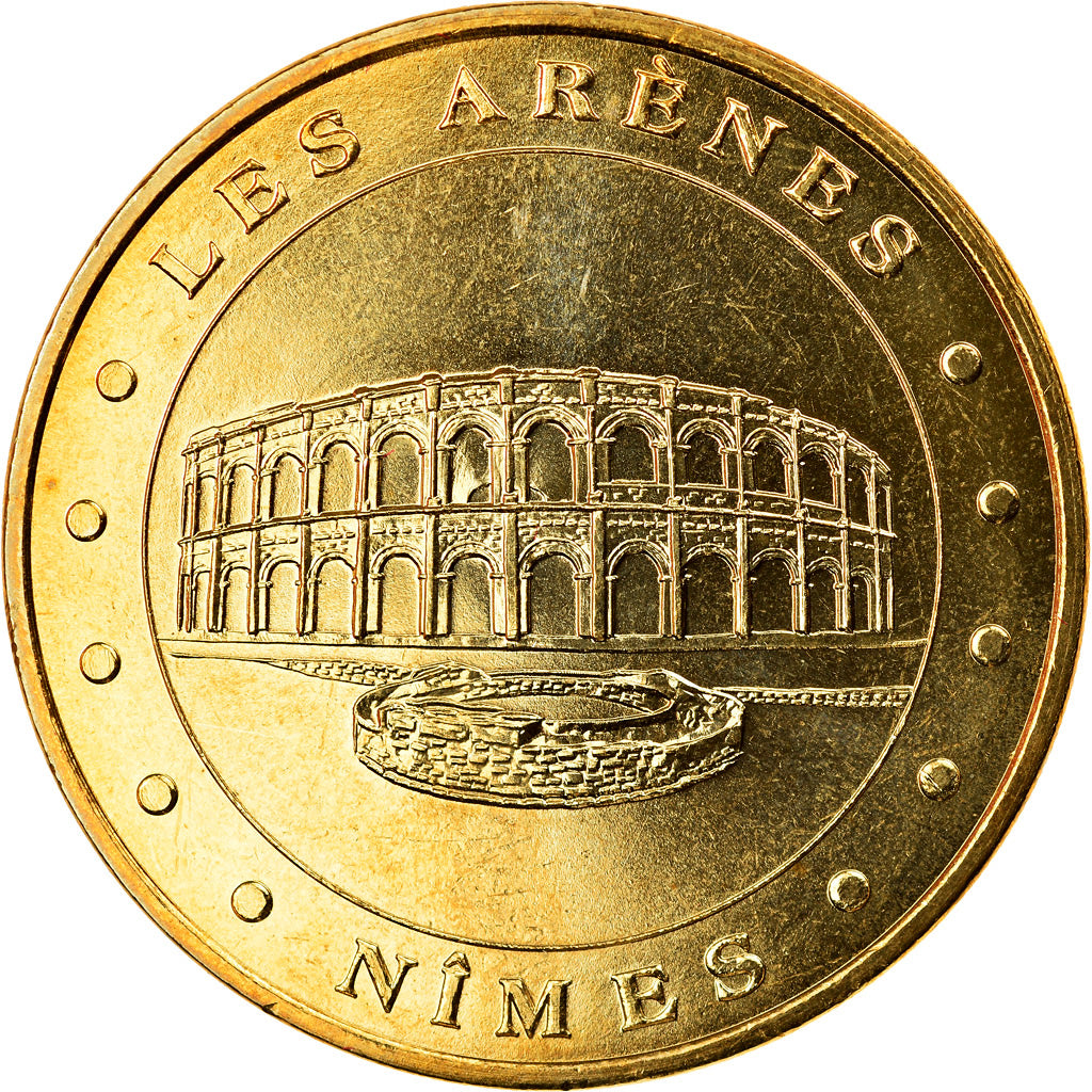 France, Token, Touristic token, Nimes - Les Arènes n°2, Arts & Culture, 2009