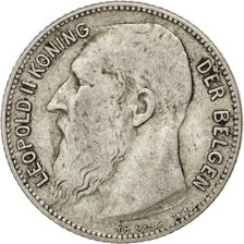 Coin, Belgium, Franc, 1909, EF(40-45), Silver, KM:57.1