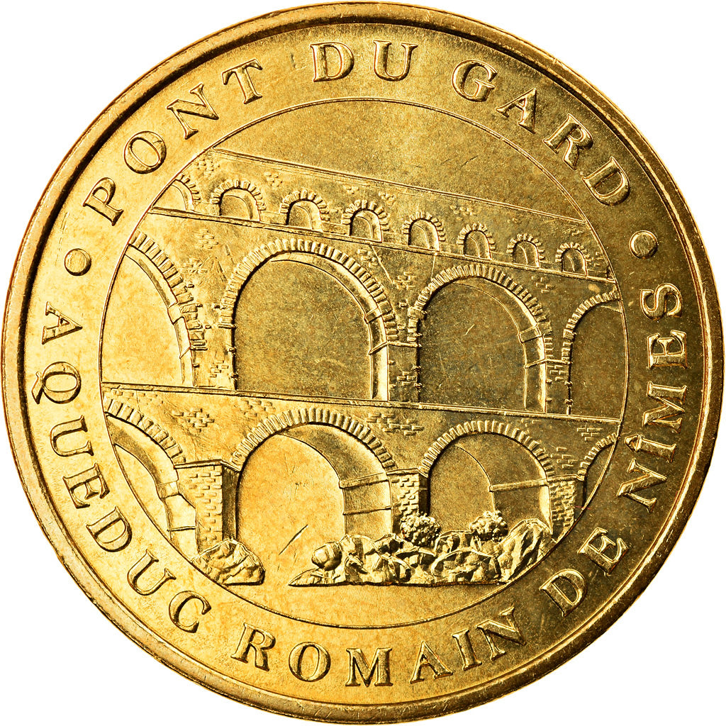 Francja, Token, Żeton turystyczny, Vers Pont du Gard - Pont du Gard n°1
