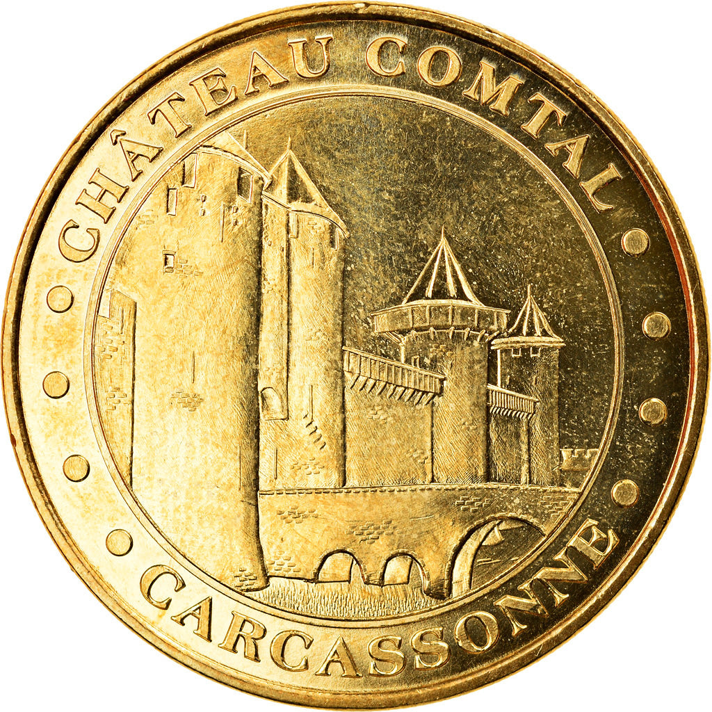Francia, Token, Touristic token, 11/ Château Comtal - Carcassonne, Arts &