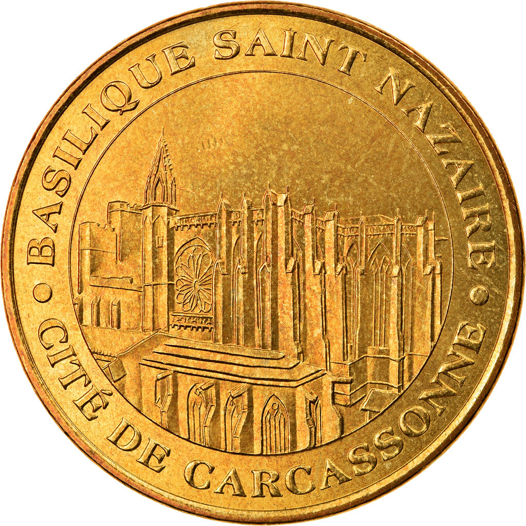 Francia, Token, Touristic token, 11/ Basilique Saint-Nazaire - Carcassonne, Arts