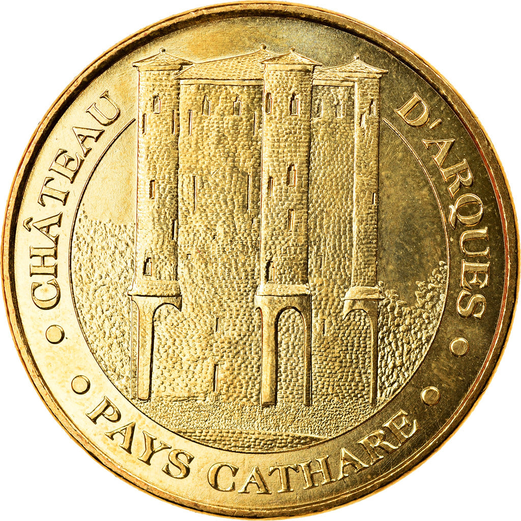 France, Token, Touristic token, 11/ Château d'Arques, Arts & Culture, 2007