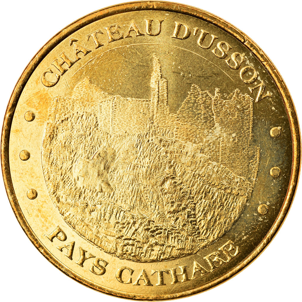 Francia, Token, Touristic token, Rouze - Château d'Usson, Arts & Culture, 2010