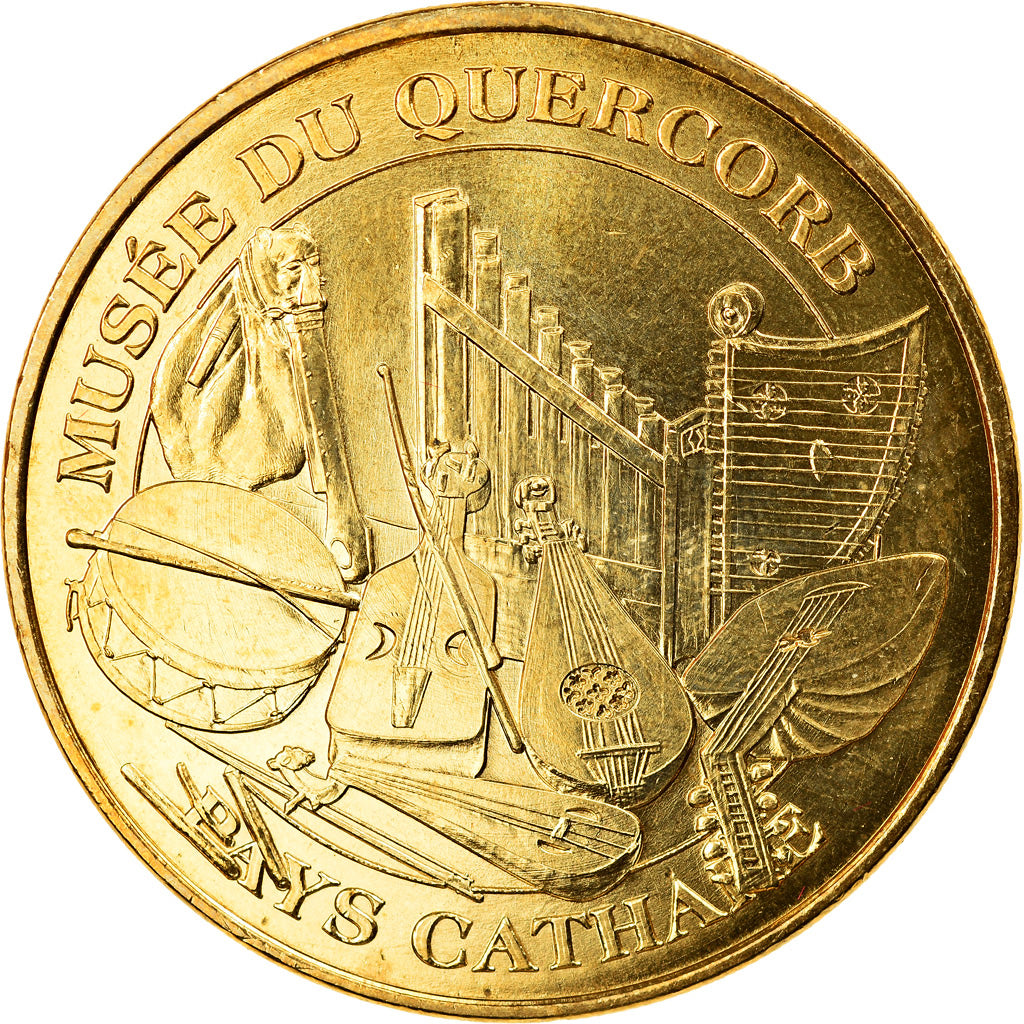 Francia, Token, Touristic token, Puivert - Musée Quercorb, Arts & Culture