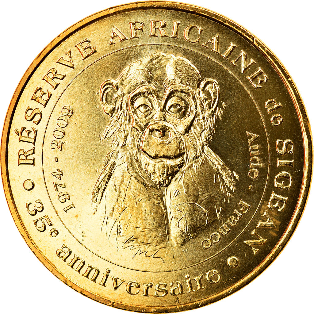 Francja, Token, Żeton turystyczny, Sigean - Réserve n°11, Sztuka i Kultura