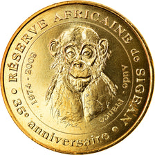 Francja, Token, Żeton turystyczny, Sigean - Réserve n°11, Sztuka i Kultura