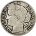 Moneda, Francia, Cérès, Franc, 1871, Bordeaux, BC+, Plata, KM:822.2