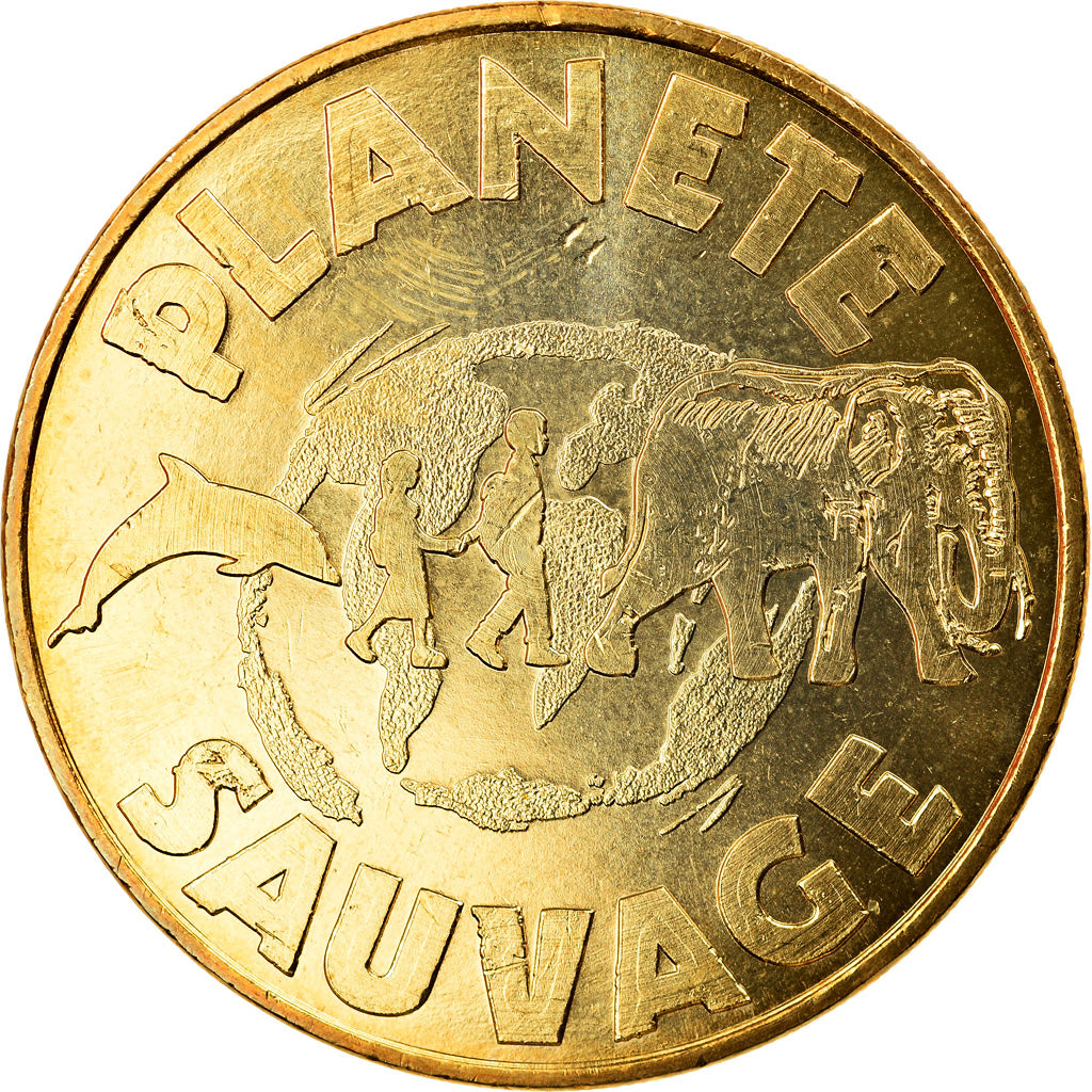 France, Token, Touristic token, Port-Saint-Père - Planète sauvage n°6, Arts &