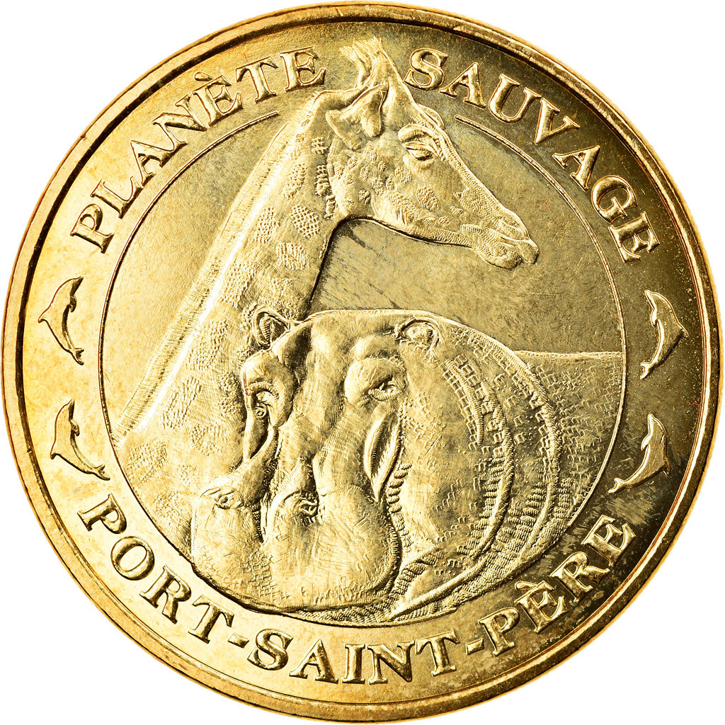 Frankreich, Token, Touristic token, Port-Saint-Père - Planète sauvage n°4