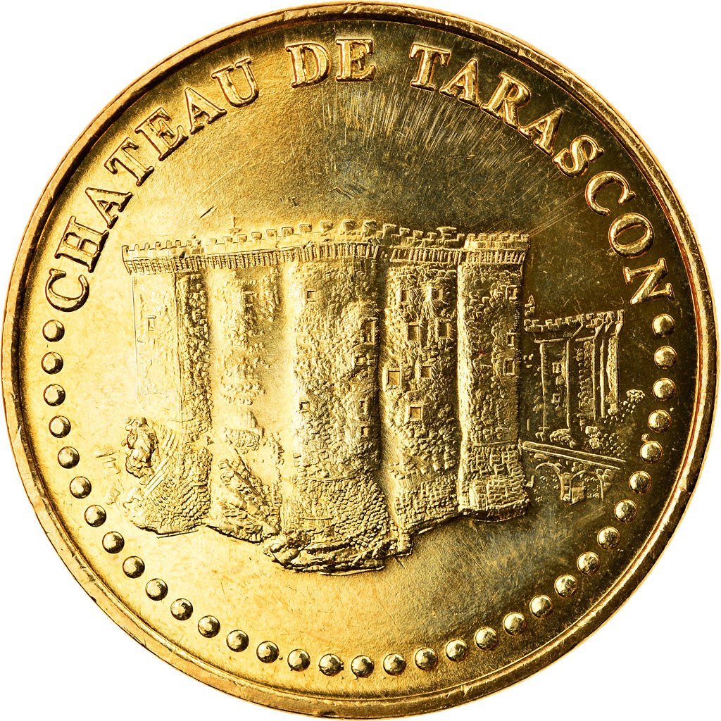 Francja, Token, Żeton turystyczny, Tarascon - Château n°2, Sztuka i Kultura