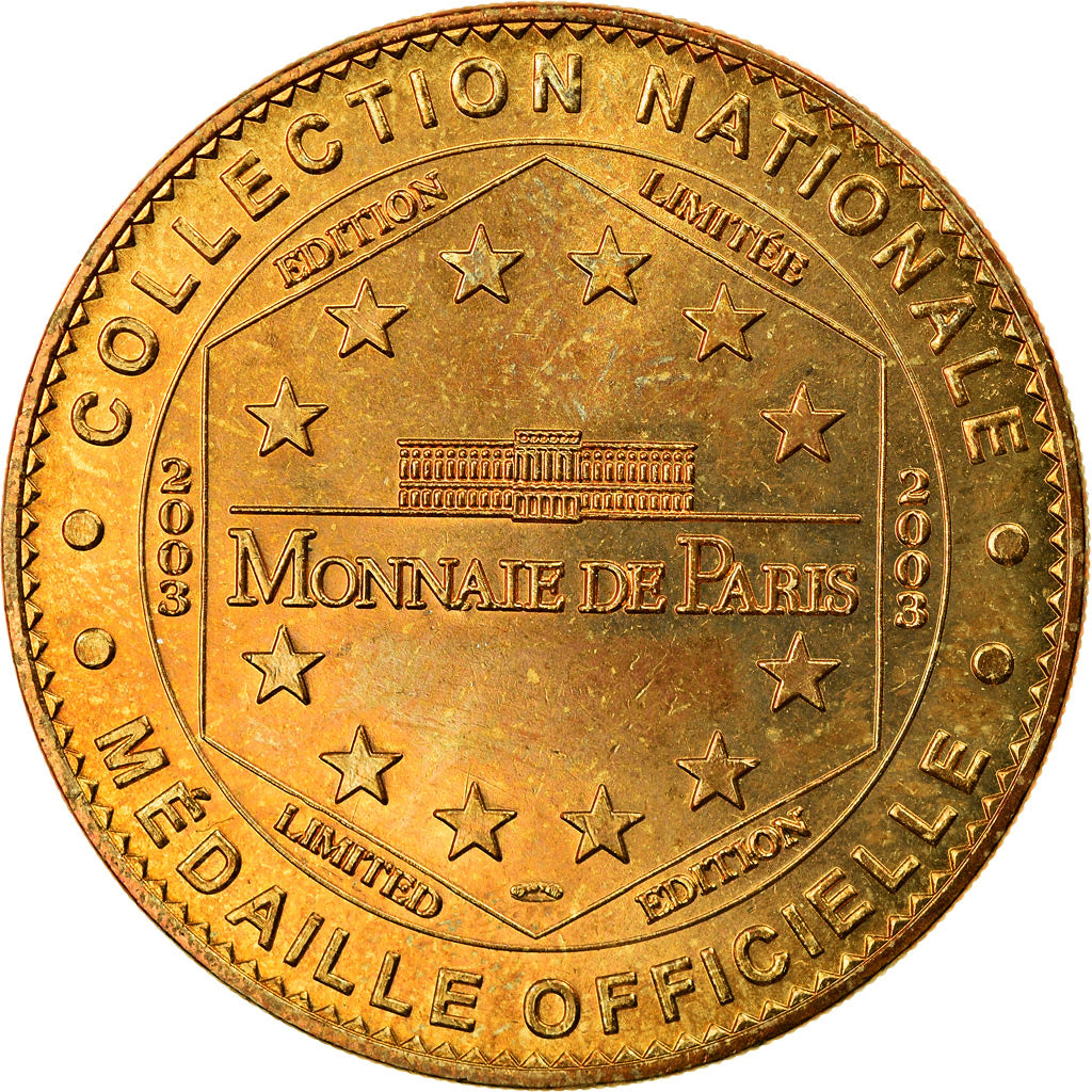 France, Token, Touristic token, 09/ Château de Foix, Arts & Culture, 2003, MDP